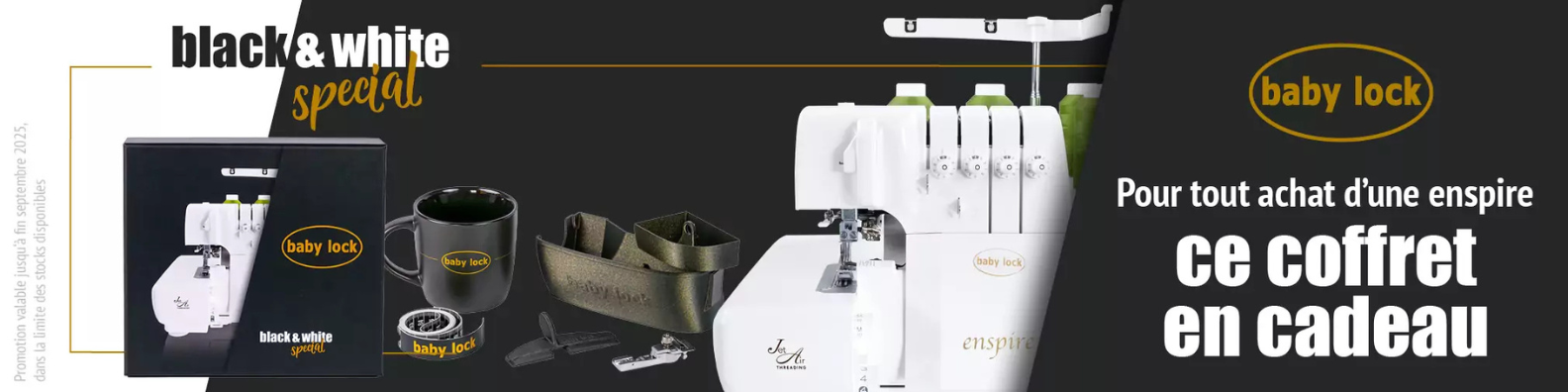 Promo Baby Lock coffret